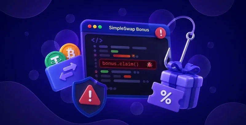 Fake SimpleSwap bonus scripts &mdash; SimpleSwap Know Scam cover